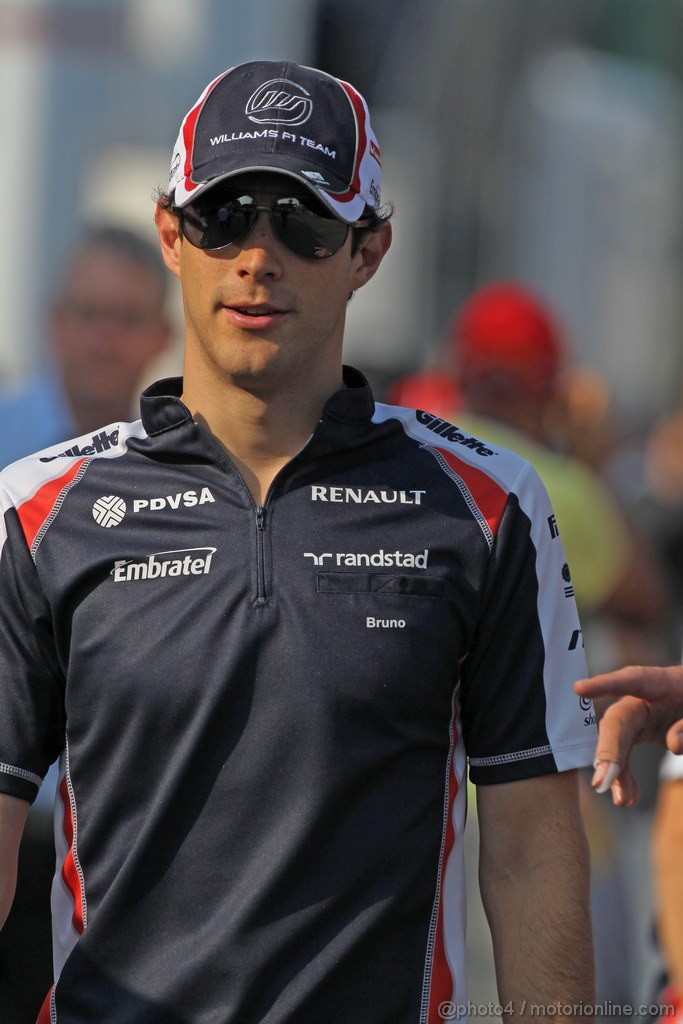 GP ITALIA, 07.09.2012- Bruno Senna (BRA) Williams F1 Team FW34 