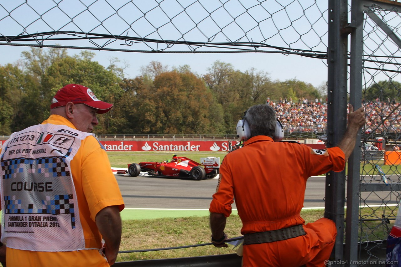 GP ITALIA, 07.09.2012- Prove Libere 2, Felipe Massa (BRA) Ferrari F2012 