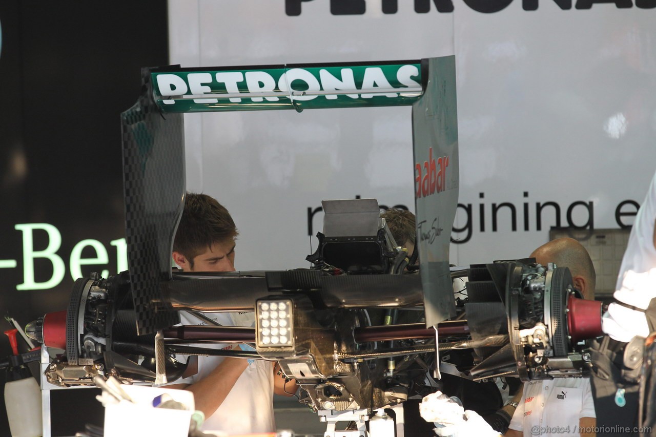 GP ITALIA, 07.09.2012-  Mercedes AMG F1 W03 