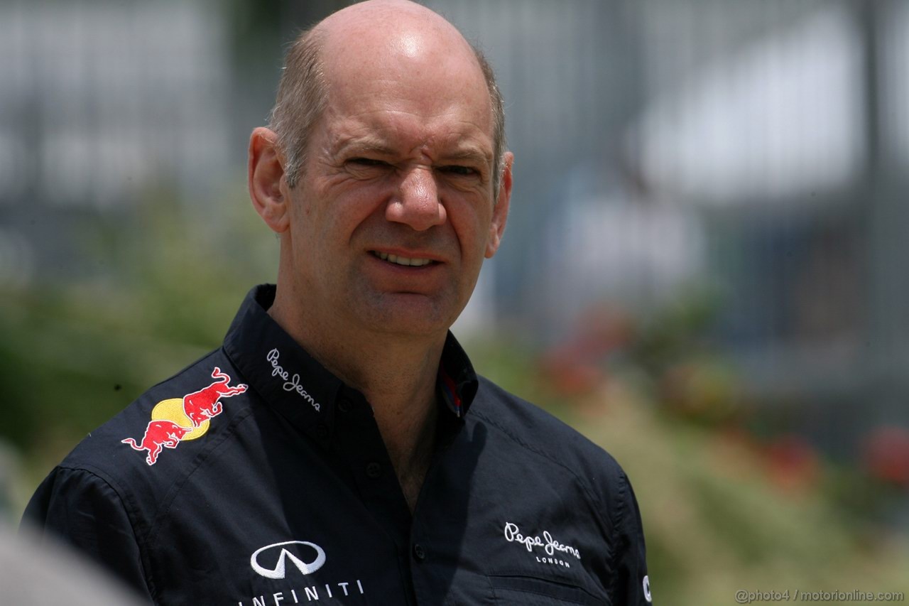 GP MALESIA, 25.03.2012- Adrian Newey (GBR), Red Bull Racing , Technical Operations Director 