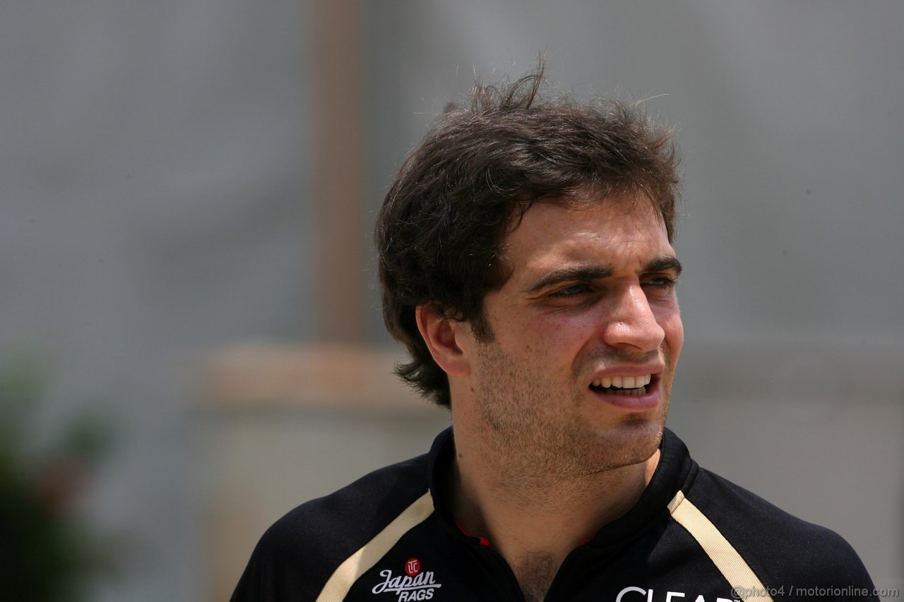 GP MALESIA, 25.03.2012- Jerome D'Ambrosio (BEL), Test driver, Lotus F1 Team E20 