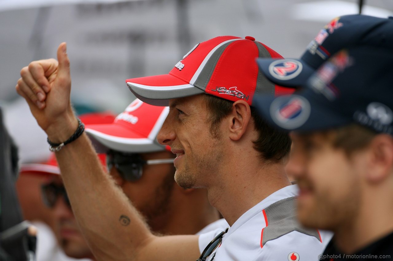 GP MALESIA, 25.03.2012- Jenson Button (GBR) McLaren Mercedes MP4-27 