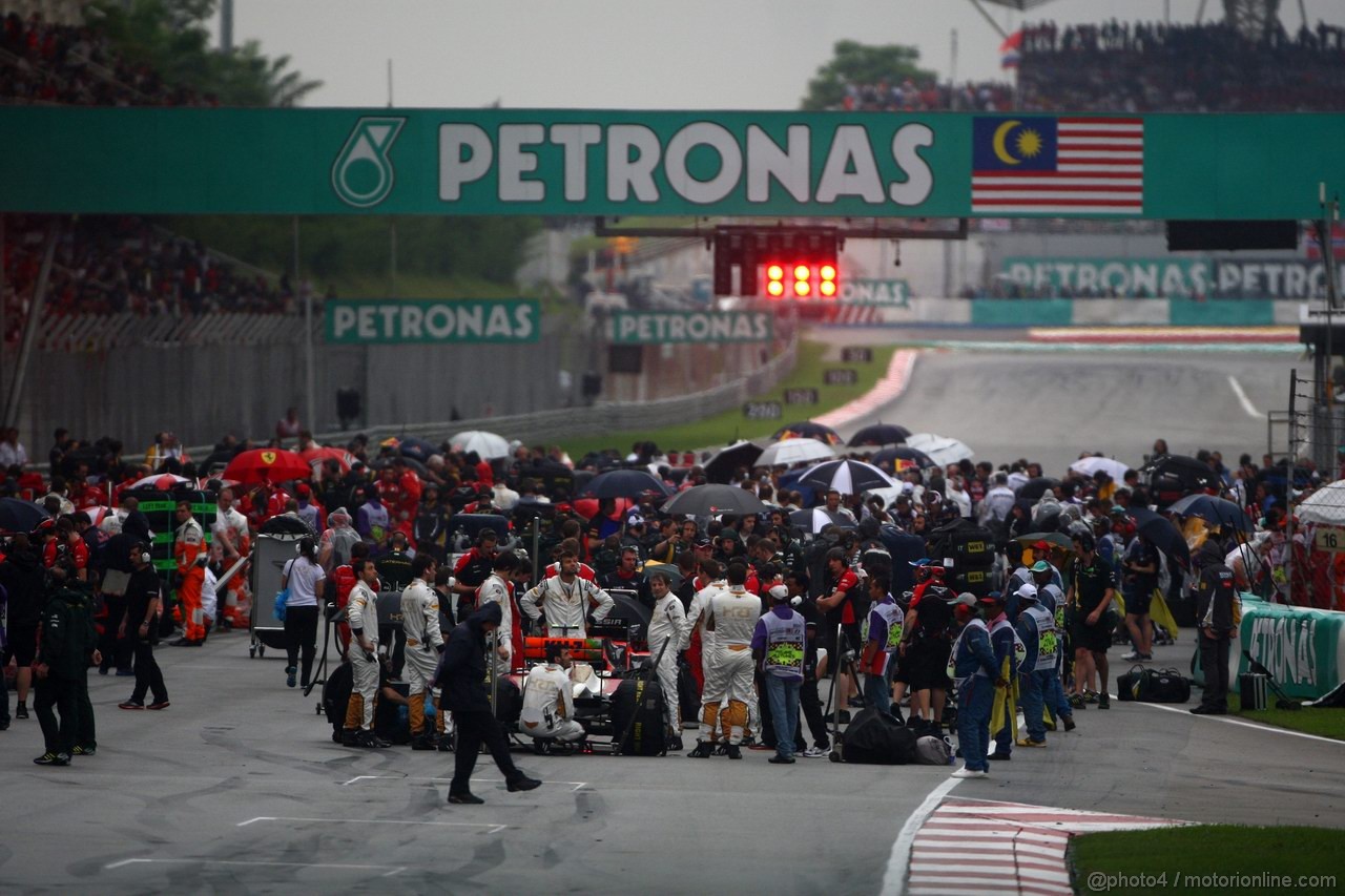 GP MALESIA, 25.03.2012- Gara, griglia
