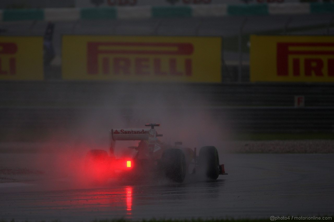 GP MALESIA, 25.03.2012- Gara, Fernando Alonso (ESP) Ferrari F2012 