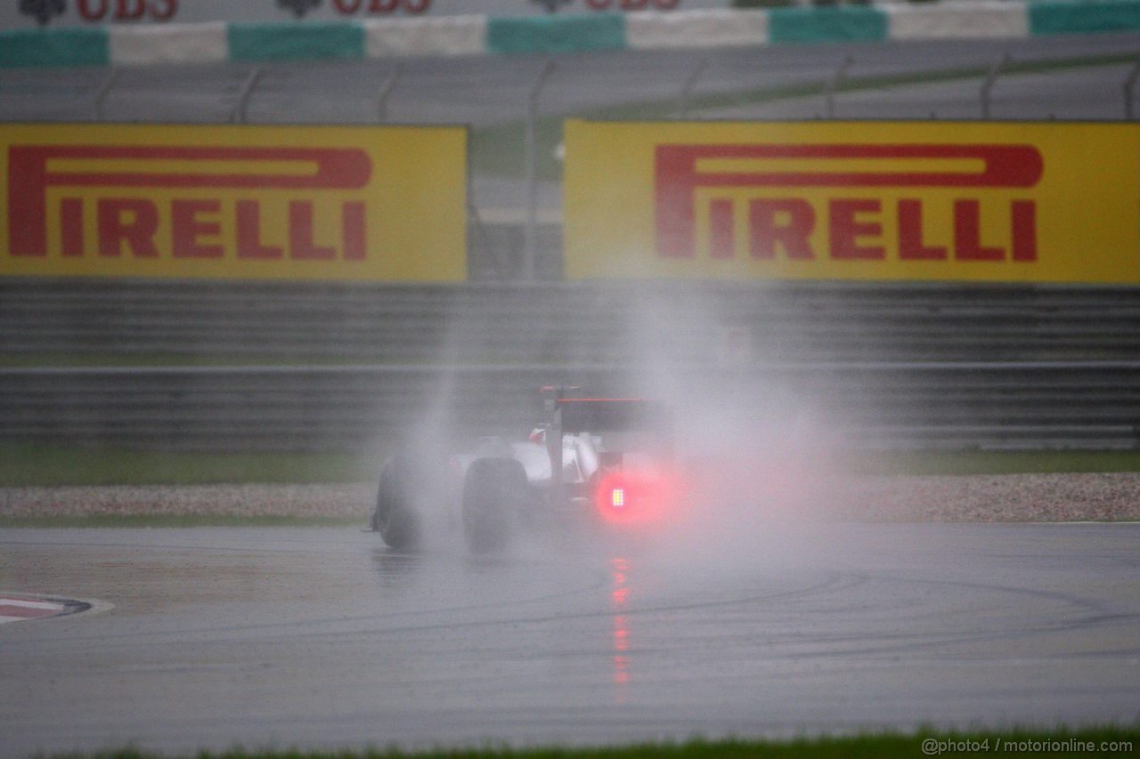 GP MALESIA, 25.03.2012- Gara, Jenson Button (GBR) McLaren Mercedes MP4-27 