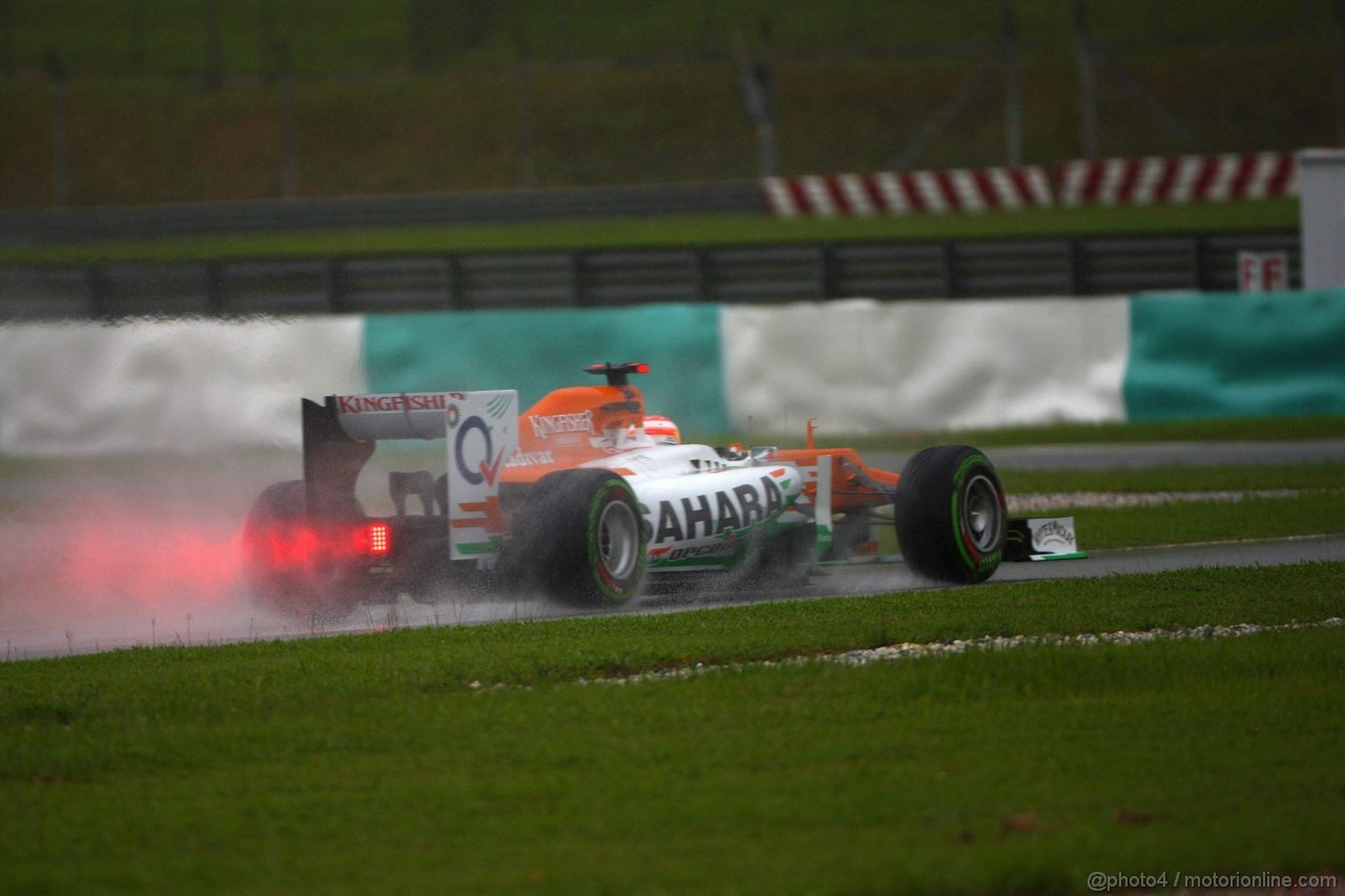 GP MALESIA, 25.03.2012- Gara, Paul di Resta (GBR) Sahara Force India F1 Team VJM05 