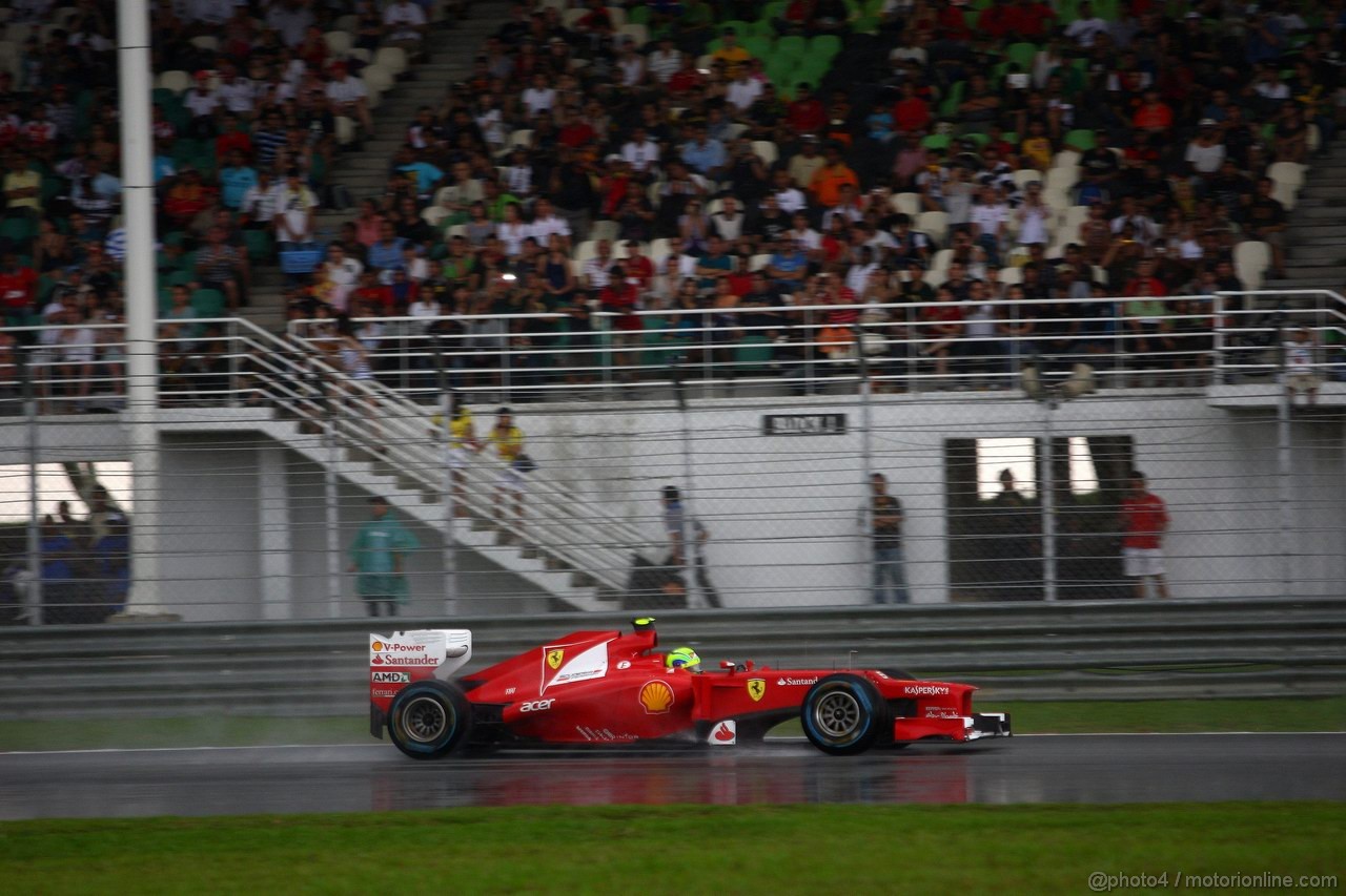 GP MALESIA, 25.03.2012- Gara, Felipe Massa (BRA) Ferrari F2012 