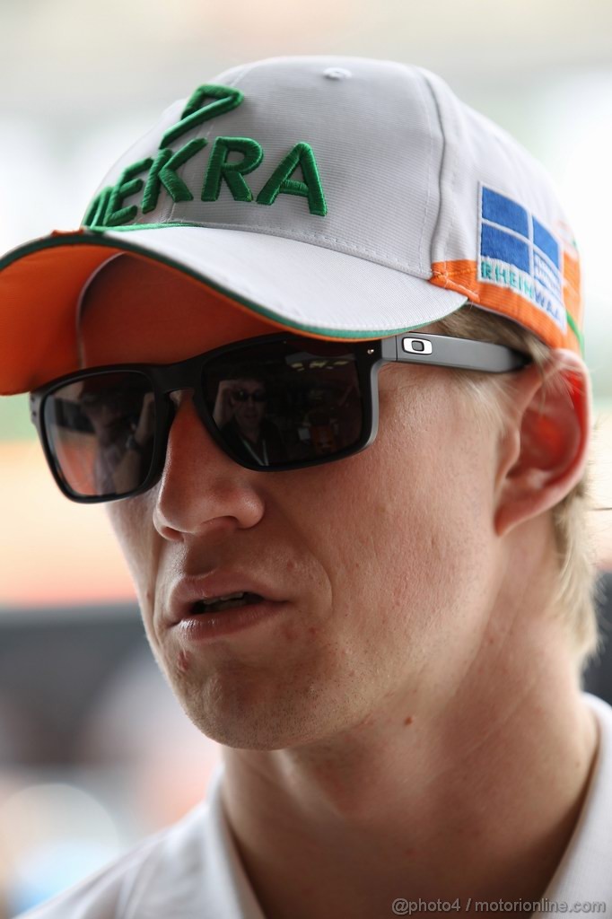 GP MALESIA, 25.03.2012- Nico Hulkenberg (GER) Sahara Force India F1 Team VJM05 