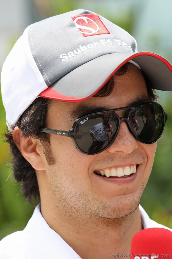 GP MALESIA, 25.03.2012- Sergio Pérez (MEX) Sauber F1 Team C31 