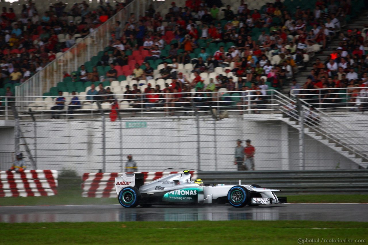 GP MALESIA, 25.03.2012- Gara, Nico Rosberg (GER) Mercedes AMG F1 W03 