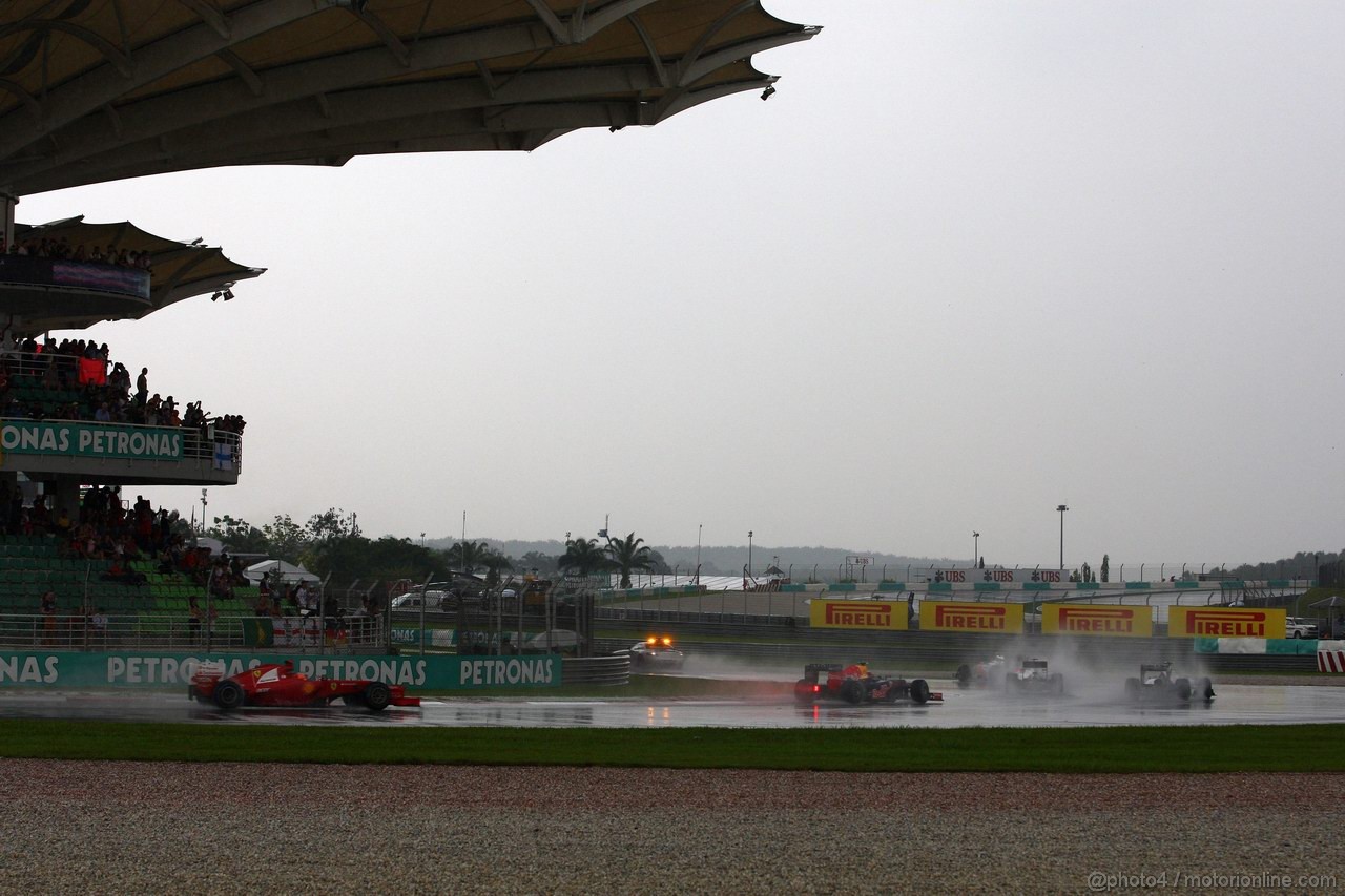 GP MALESIA, 25.03.2012- Gara, Fernando Alonso (ESP) Ferrari F2012 