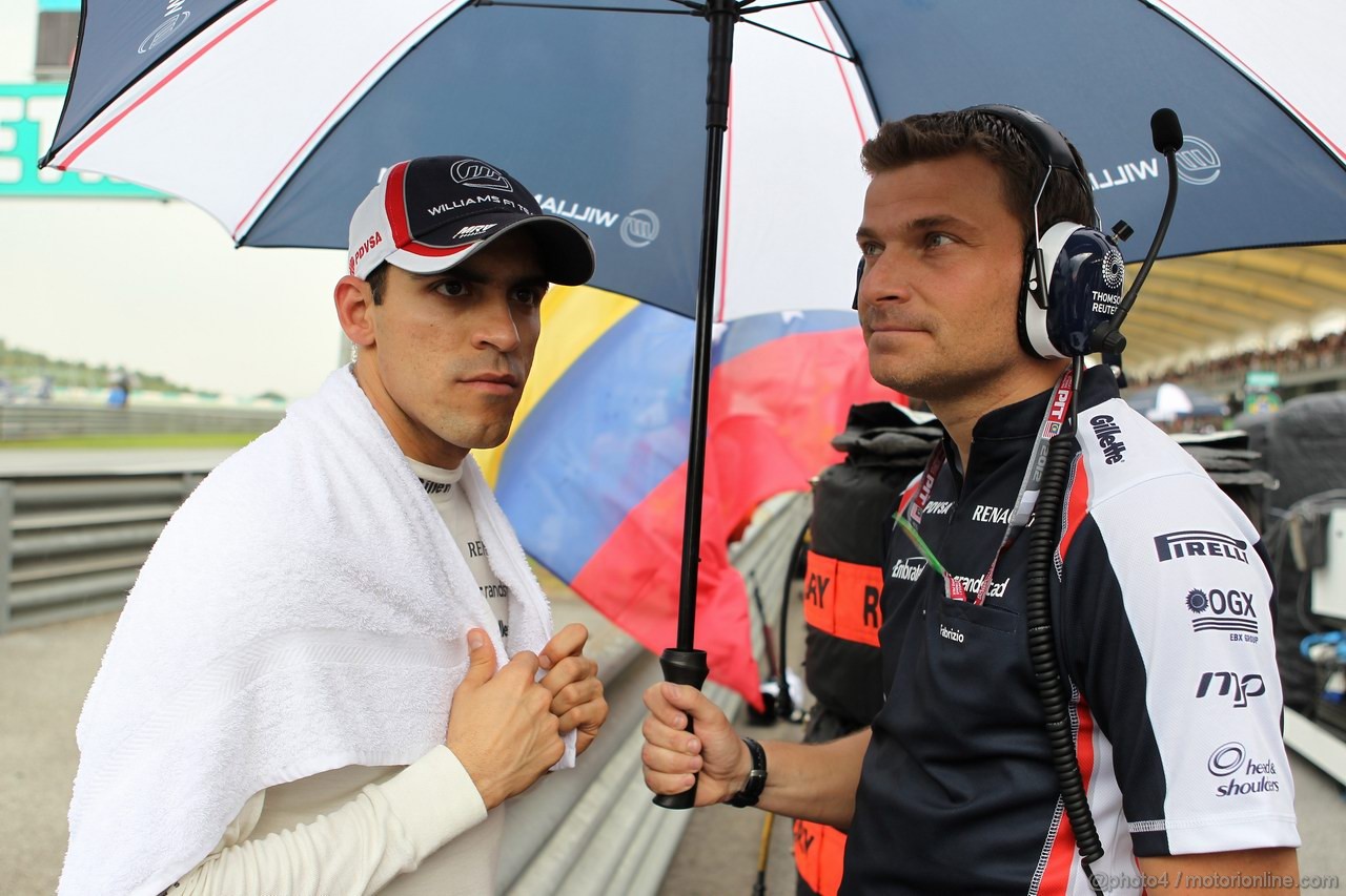 GP MALESIA, 25.03.2012- Gara, Pastor Maldonado (VEN) Williams F1 Team FW34 