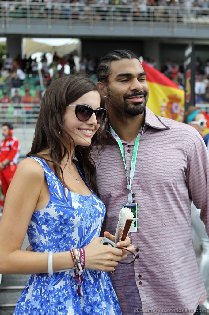 GP MALESIA, 25.03.2012- Gara, David Haye, Boxer