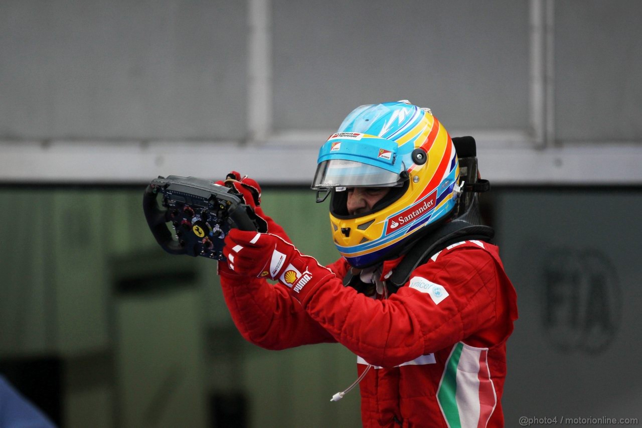 GP MALESIA, 25.03.2012- Gara, Fernando Alonso (ESP) Ferrari F2012 vincitore 