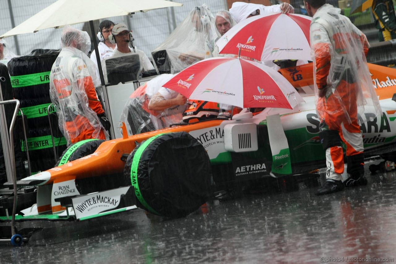GP MALESIA, 25.03.2012- Gara, Nico Hulkenberg (GER) Sahara Force India F1 Team VJM05 