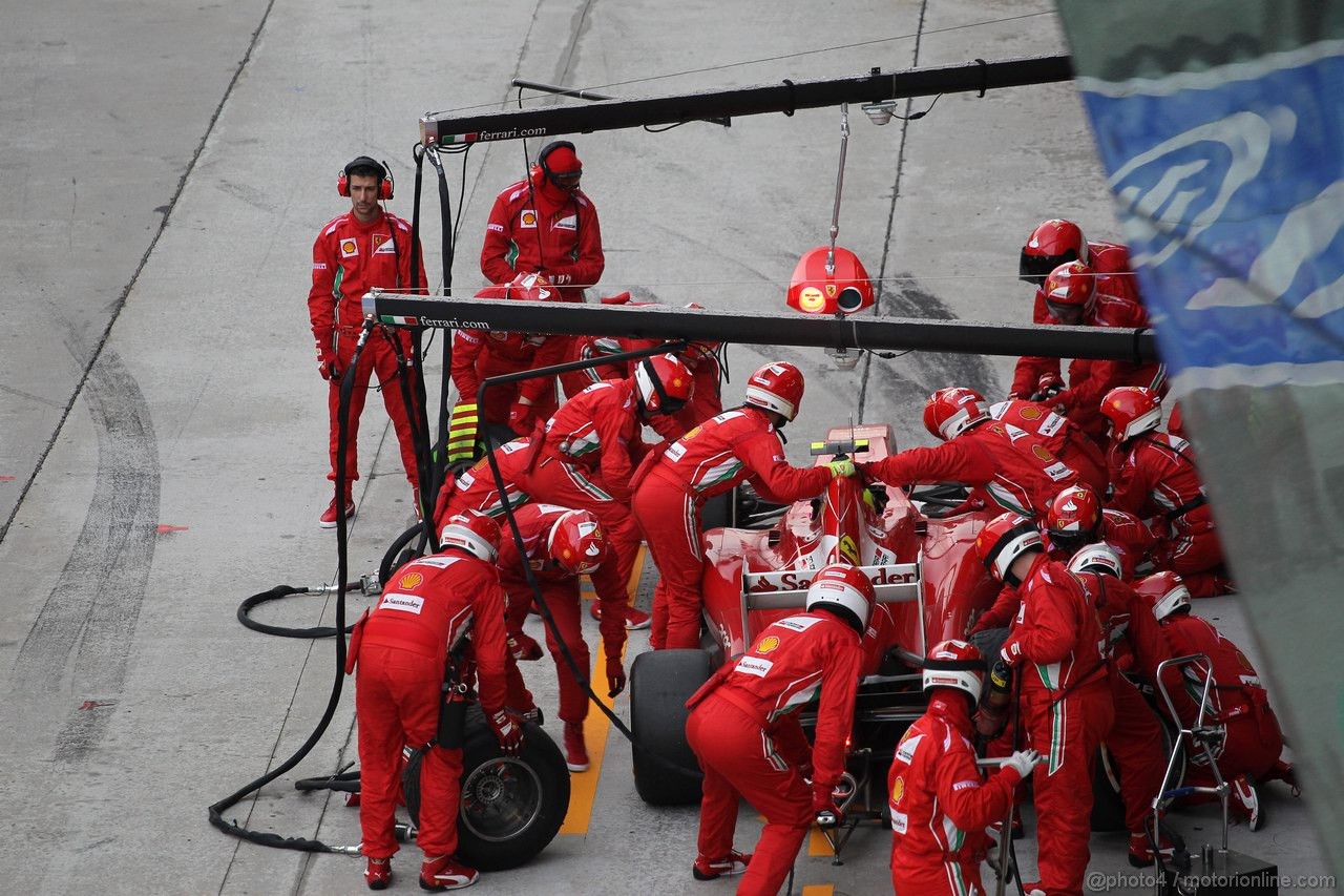GP MALESIA, 25.03.2012- Gara, Felipe Massa (BRA) Ferrari F2012 