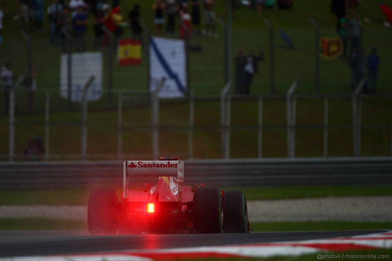 GP MALESIA, 25.03.2012- Gara, Fernando Alonso (ESP) Ferrari F2012 