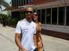GP MALESIA, 25.03.2012- Lewis Hamilton (GBR) McLaren Mercedes MP4-27 e Domenica Nicole Scherzinger (USA)