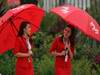 GP MALESIA, 25.03.2012- Ragazzas in the paddock 