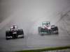 GP MALESIA, 25.03.2012- Gara, Pastor Maldonado (VEN) Williams F1 Team FW34 e Michael Schumacher (GER) Mercedes AMG F1 W03 