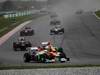 GP MALESIA, 25.03.2012- Gara, Paul di Resta (GBR) Sahara Force India F1 Team VJM05 e Nico Hulkenberg (GER) Sahara Force India F1 Team VJM05 