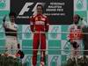 GP MALESIA, 25.03.2012- Gara, Fernando Alonso (ESP) Ferrari F2012 vincitore, secondo Sergio Pérez (MEX) Sauber F1 Team C31 e terzo Lewis Hamilton (GBR) McLaren Mercedes MP4-27 