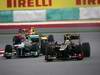 GP MALESIA, 25.03.2012- Gara, Nico Rosberg (GER) Mercedes AMG F1 W03 e Kimi Raikkonen (FIN) Lotus F1 Team E20 