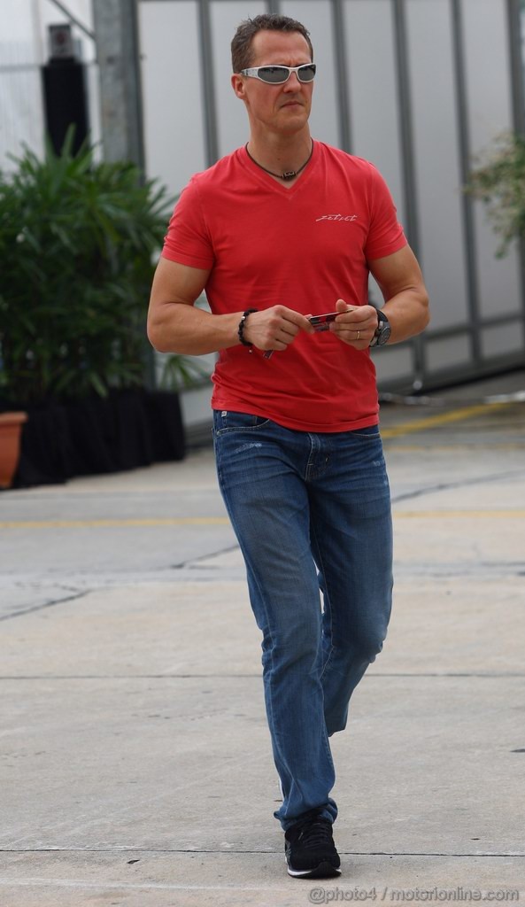 GP MALESIA, 22.03.2012- Michael Schumacher (GER) Mercedes AMG F1 W03 