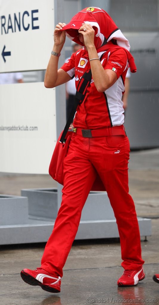 GP MALESIA, 22.03.2012- Stefania Boccoli (ITA), Ferrari  