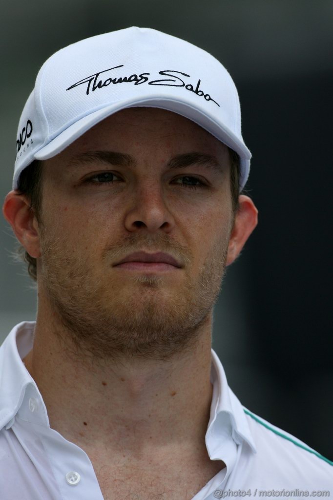 GP MALESIA, 22.03.2012- Nico Rosberg (GER) Mercedes AMG F1 W03 