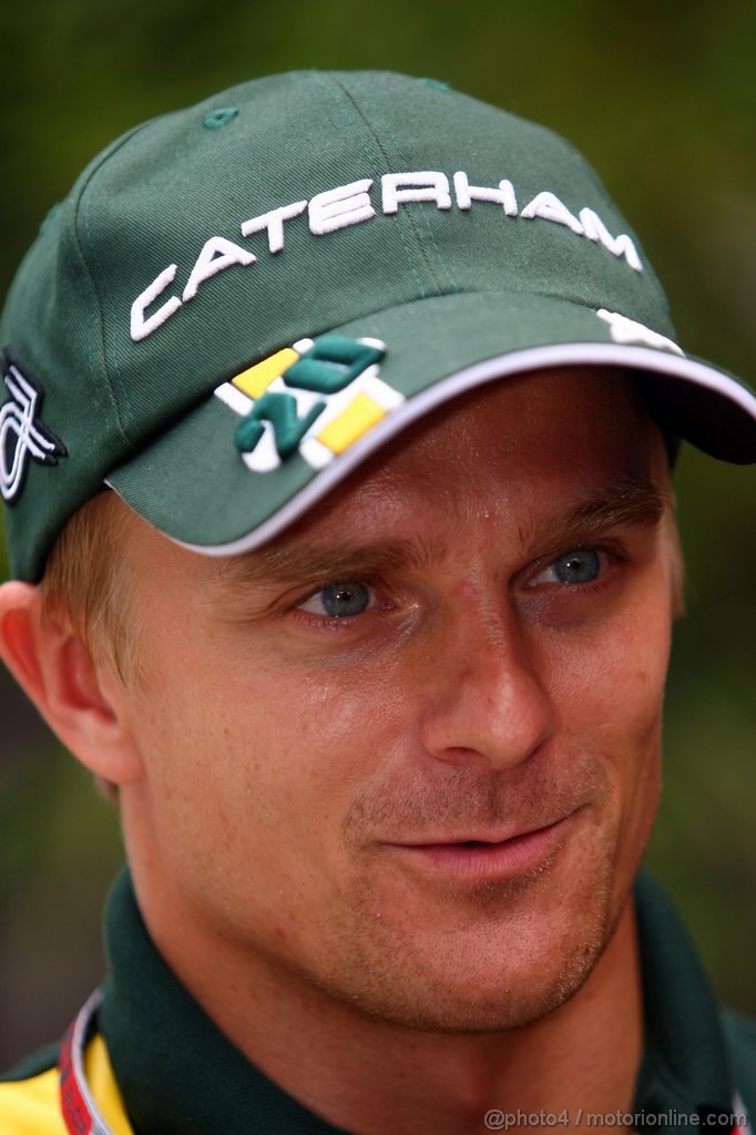 GP MALESIA, 22.03.2012- Heikki Kovalainen (FIN) Caterham F1 Team CT01 