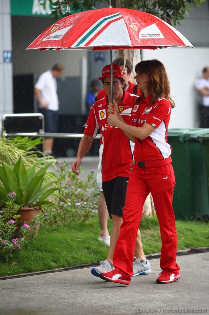 GP MALESIA, 22.03.2012- Fernando Alonso (ESP) Ferrari F2012 