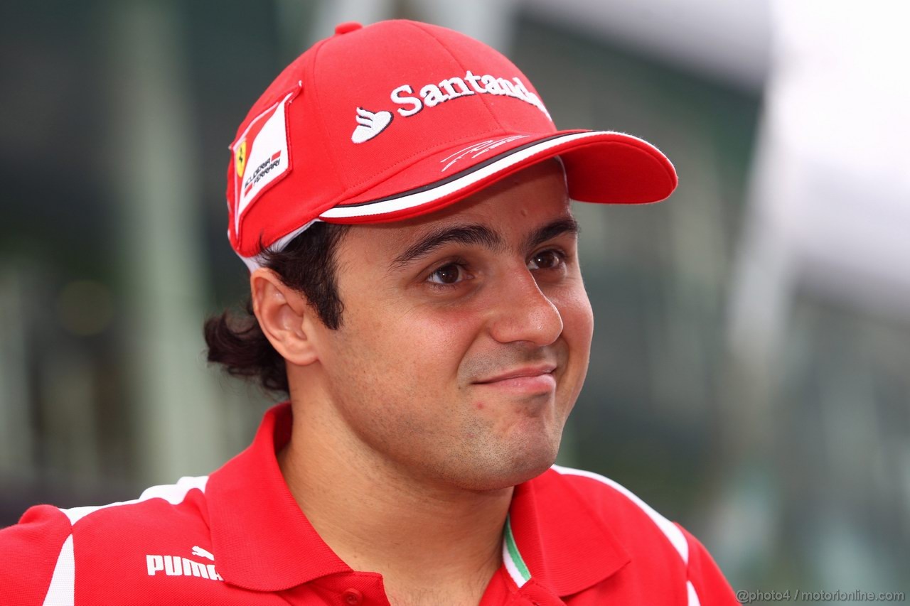GP MALESIA, 22.03.2012- Felipe Massa (BRA) Ferrari F2012 
