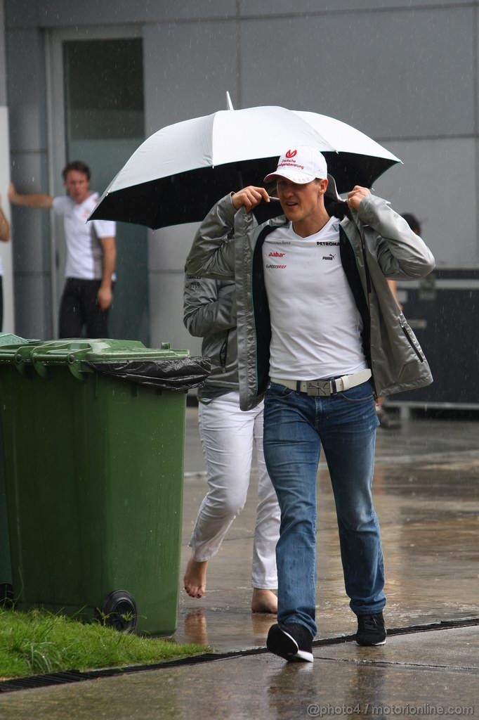 GP MALESIA, 22.03.2012- Michael Schumacher (GER) Mercedes AMG F1 W03 