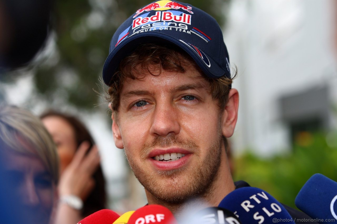 GP MALESIA, 22.03.2012- Sebastian Vettel (GER) Red Bull Racing RB8 
