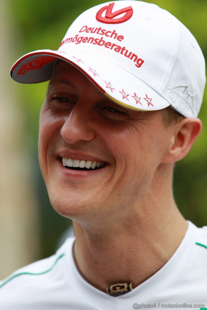 GP MALESIA, 22.03.2012- Michael Schumacher (GER) Mercedes AMG F1 W03 
