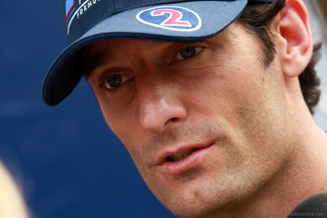 GP MALESIA, 22.03.2012- Mark Webber (AUS) Red Bull Racing RB8 