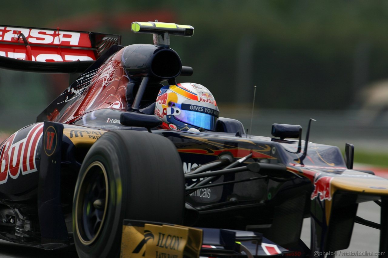 GP MALESIA, 24.03.2012- Prove Libere 3, Sabato, Jean-Eric Vergne (FRA) Scuderia Toro Rosso STR7 
