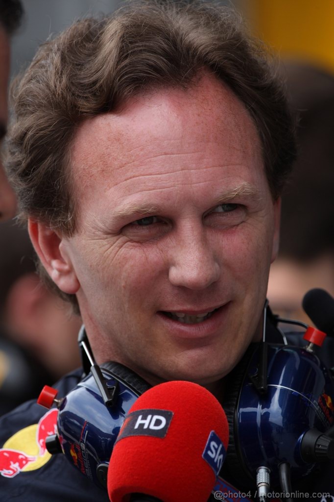 GP MALESIA, 24.03.2012- Prove Libere 3, Sabato, Christian Horner (GBR), Red Bull Racing, Sporting Director 