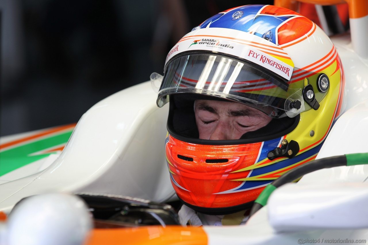 GP MALESIA, 24.03.2012- Prove Libere 3, Sabato, Paul di Resta (GBR) Sahara Force India F1 Team VJM05 