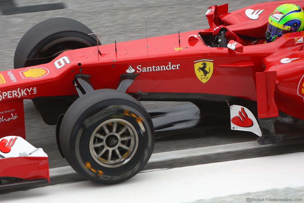 GP MALESIA, 24.03.2012- Prove Libere 3, Sabato, Felipe Massa (BRA) Ferrari F2012 