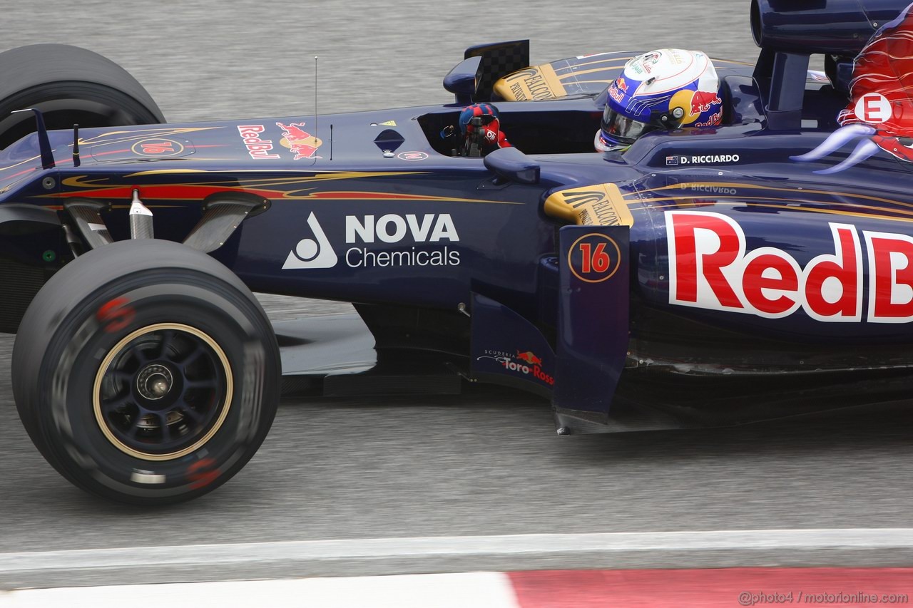 GP MALESIA, 24.03.2012- Prove Libere 3, Sabato, Daniel Ricciardo (AUS) Scuderia Toro Rosso STR7 