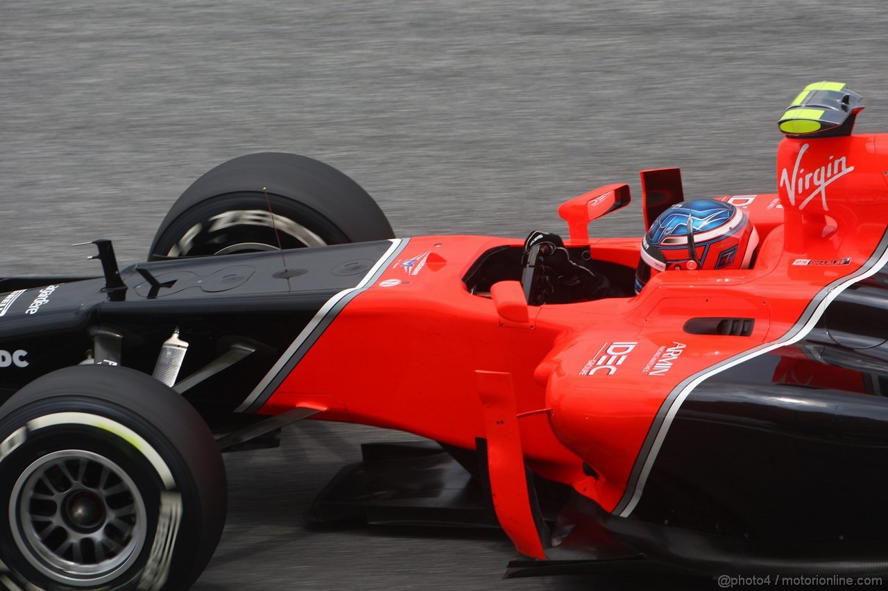 GP MALESIA, 24.03.2012- Prove Libere 3, Sabato, Charles Pic (FRA) Marussia F1 Team MR01 