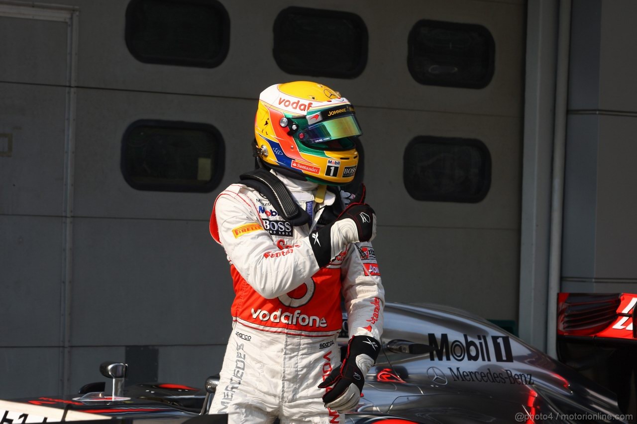 GP MALESIA, 24.03.2012- Qualifiche, Lewis Hamilton (GBR) McLaren Mercedes MP4-27 
