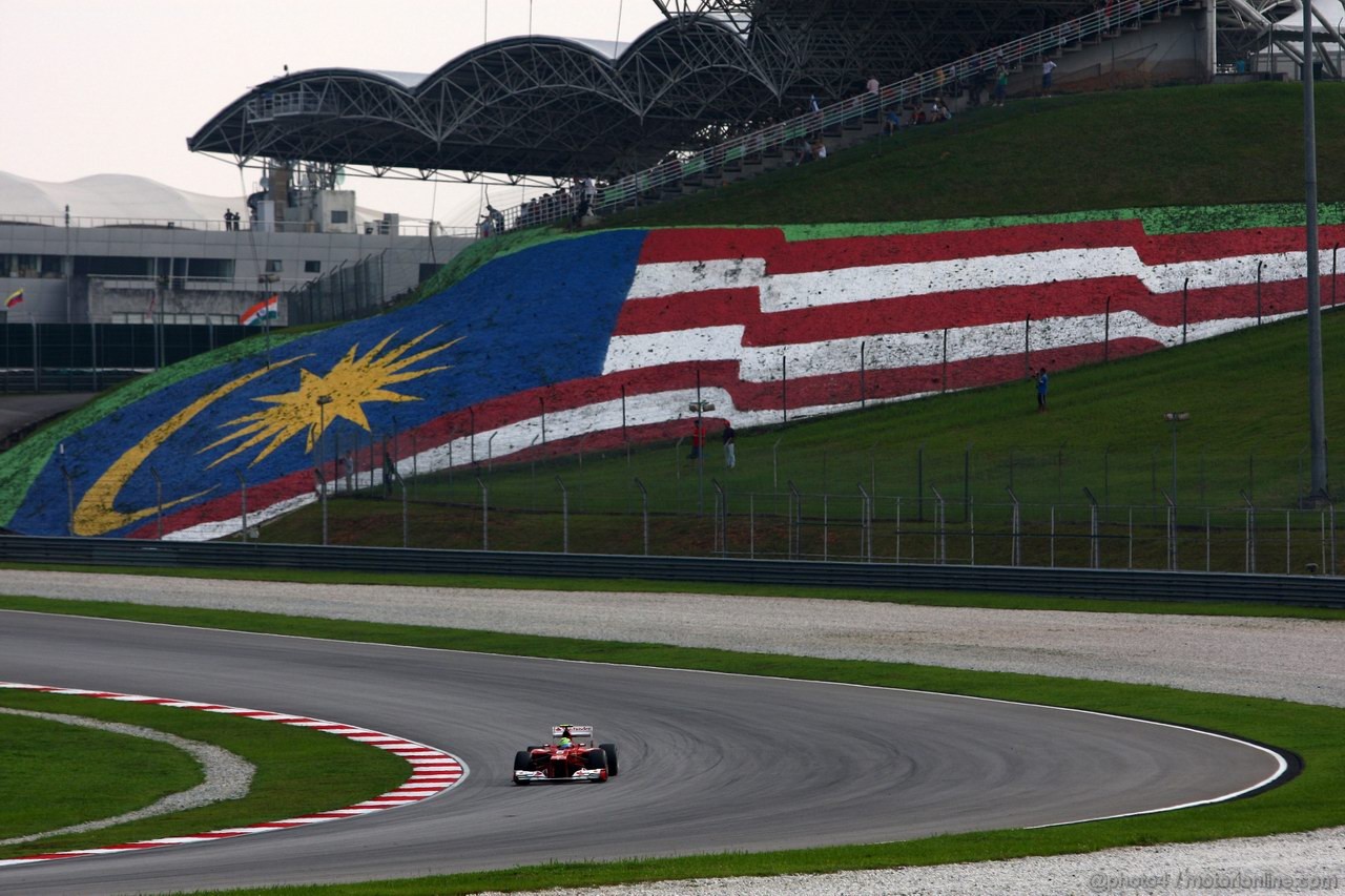 GP MALESIA, 24.03.2012- Qualifiche, Felipe Massa (BRA) Ferrari F2012 