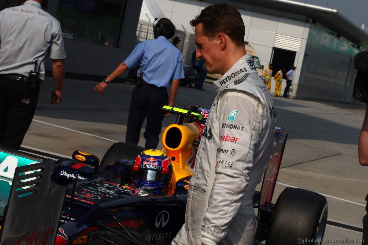 GP MALESIA, 24.03.2012- Qualifiche, Michael Schumacher (GER) Mercedes AMG F1 W03 