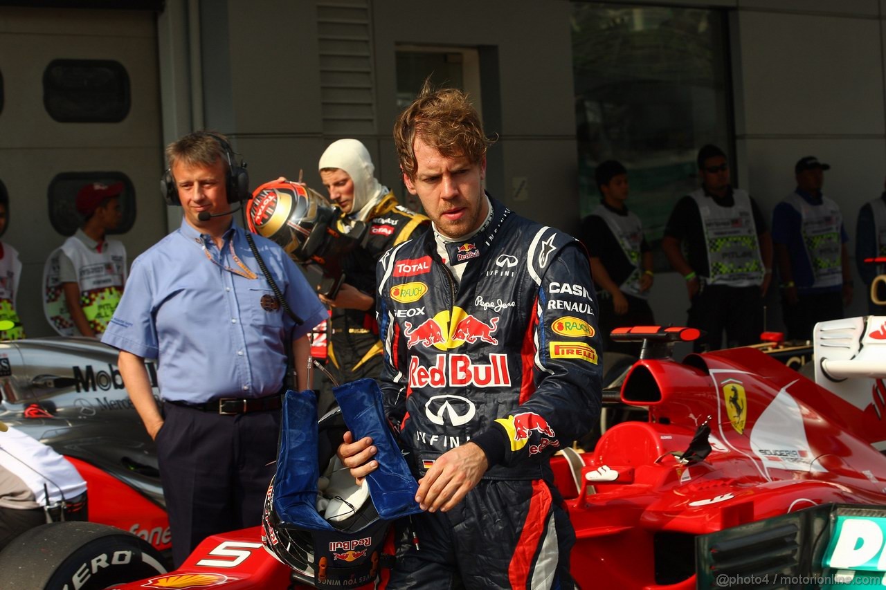 GP MALESIA, 24.03.2012- Qualifiche, Sebastian Vettel (GER) Red Bull Racing RB8 