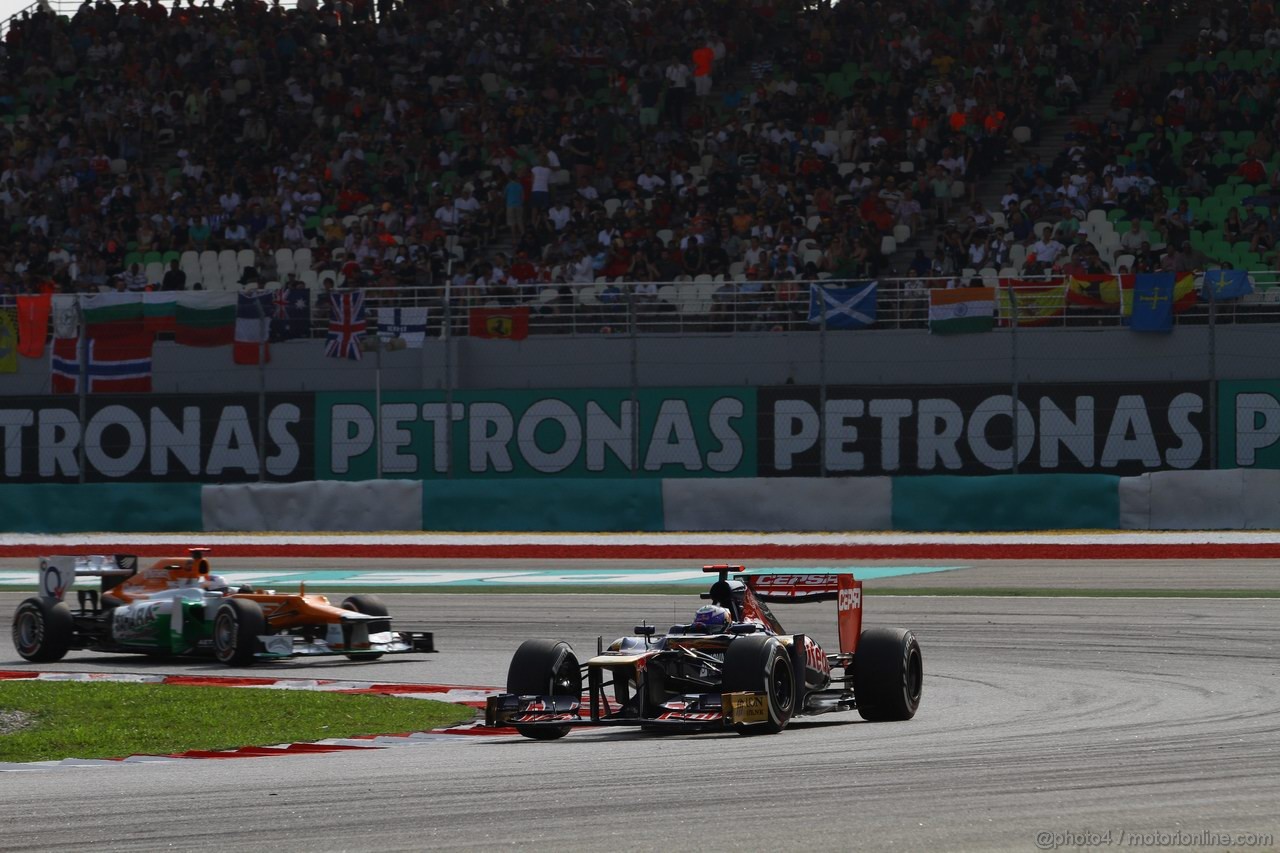 GP MALESIA, 24.03.2012- Qualifiche, Daniel Ricciardo (AUS) Scuderia Toro Rosso STR7 