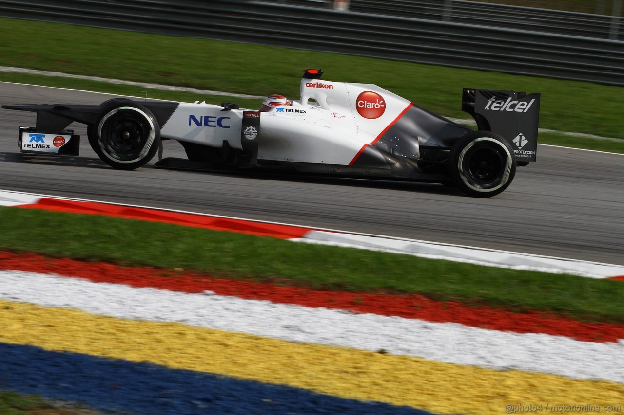 GP MALESIA, 24.03.2012- Qualifiche, Kamui Kobayashi (JAP) Sauber F1 Team C31 