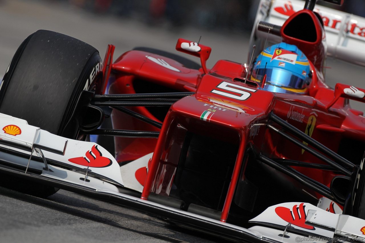 GP MALESIA, 24.03.2012- Qualifiche, Fernando Alonso (ESP) Ferrari F2012 